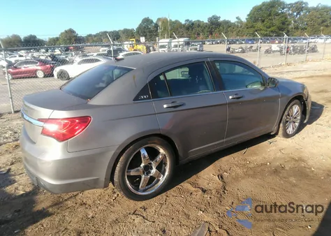 2012 Chrysler 200 Touring из США, поврежденный, VIN 1C3CCBBBXCN302129